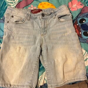 Arizona Jean Company Light Blue Bermuda Shorts